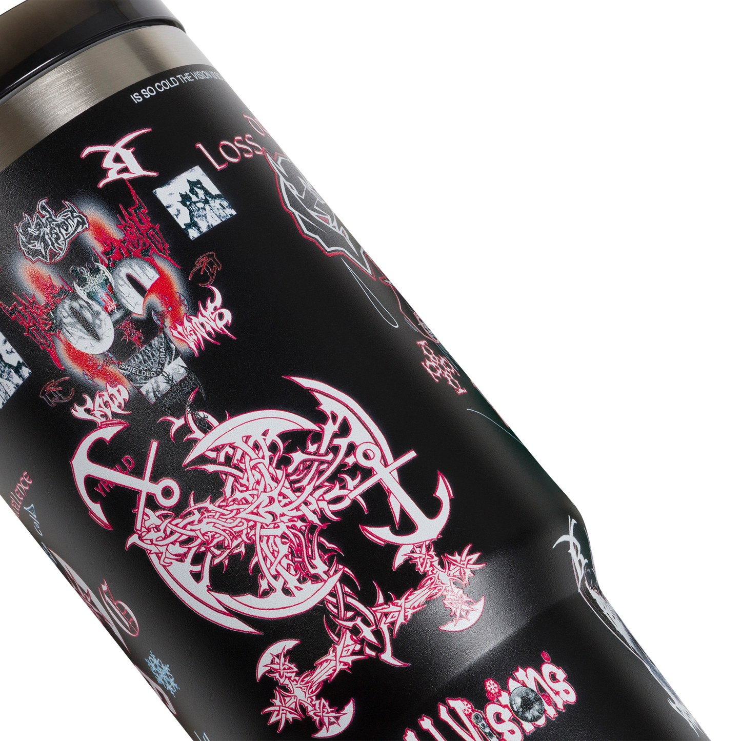COLD VISIONS BLACK TUMBLER