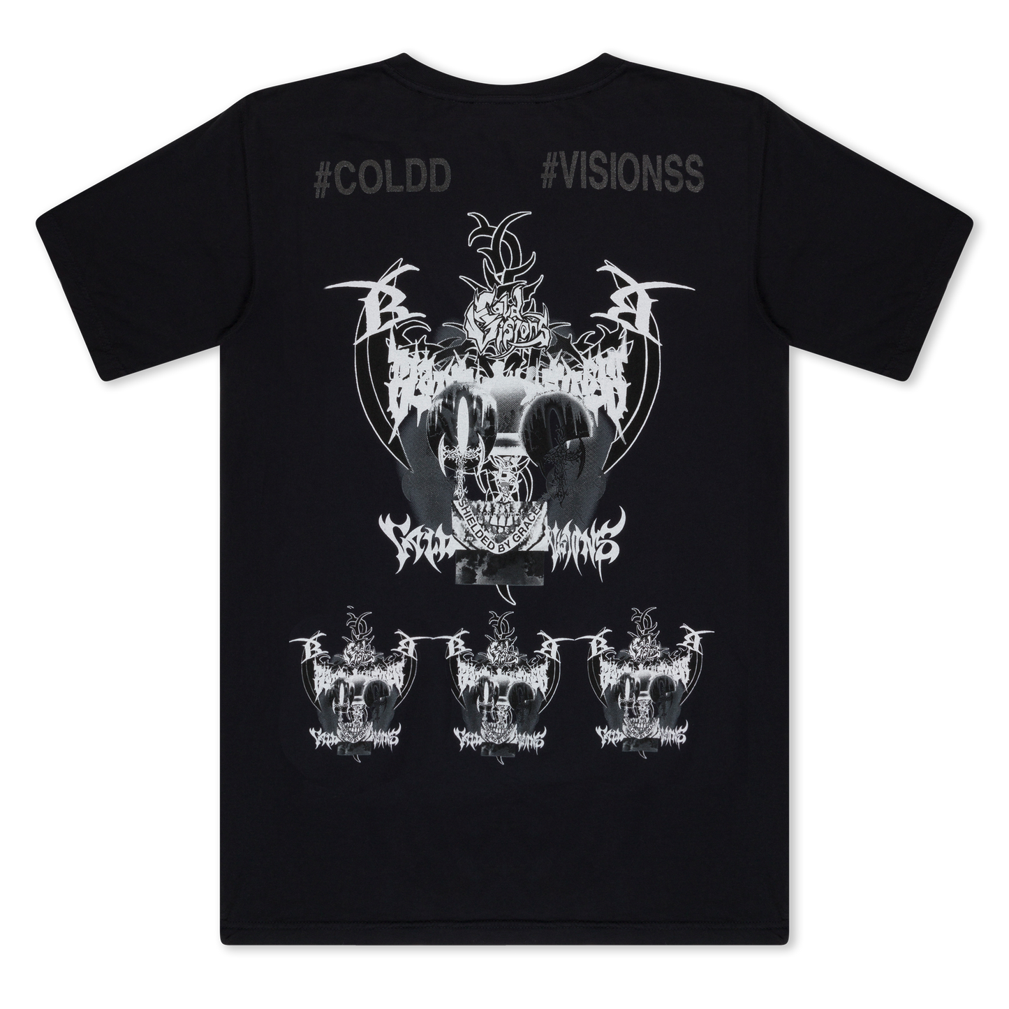 CV ANCHOR BLACK T-SHIRT