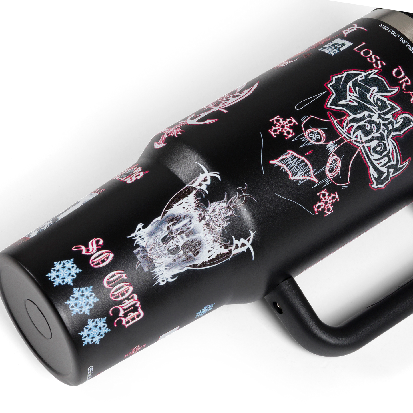 COLD VISIONS BLACK TUMBLER