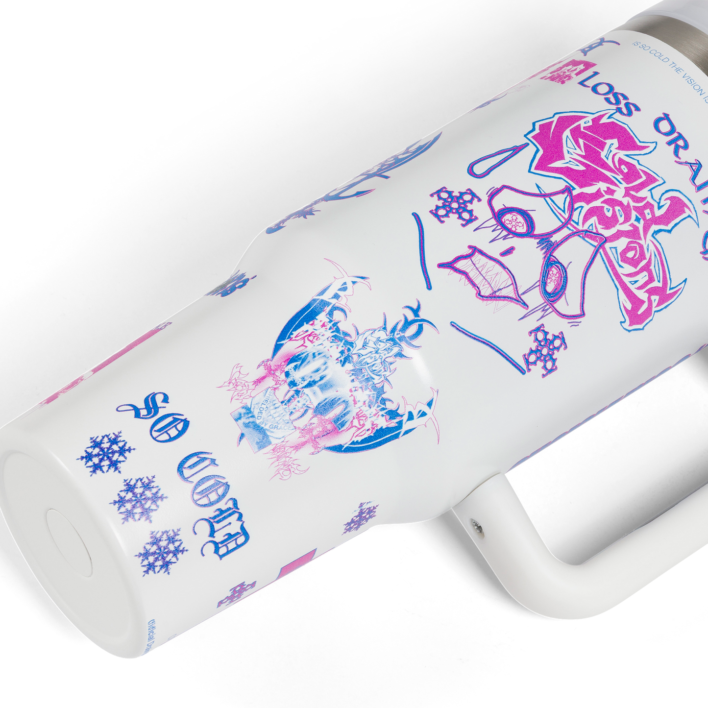 COLD VISIONS WHITE TUMBLER