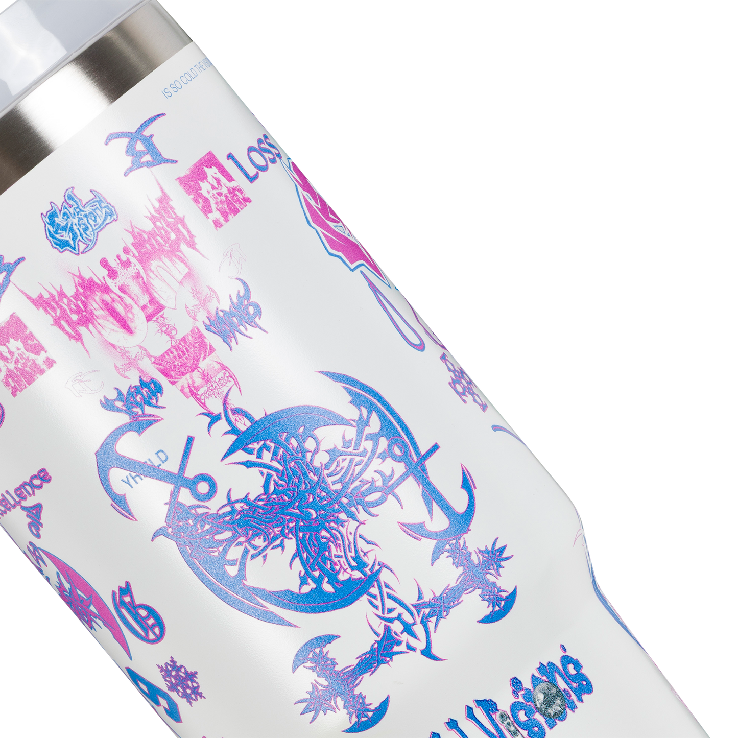 COLD VISIONS WHITE TUMBLER