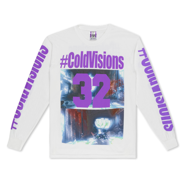 COLD VISIONS 32 WHITE LONG SLEEVE – Bladee EU/UK