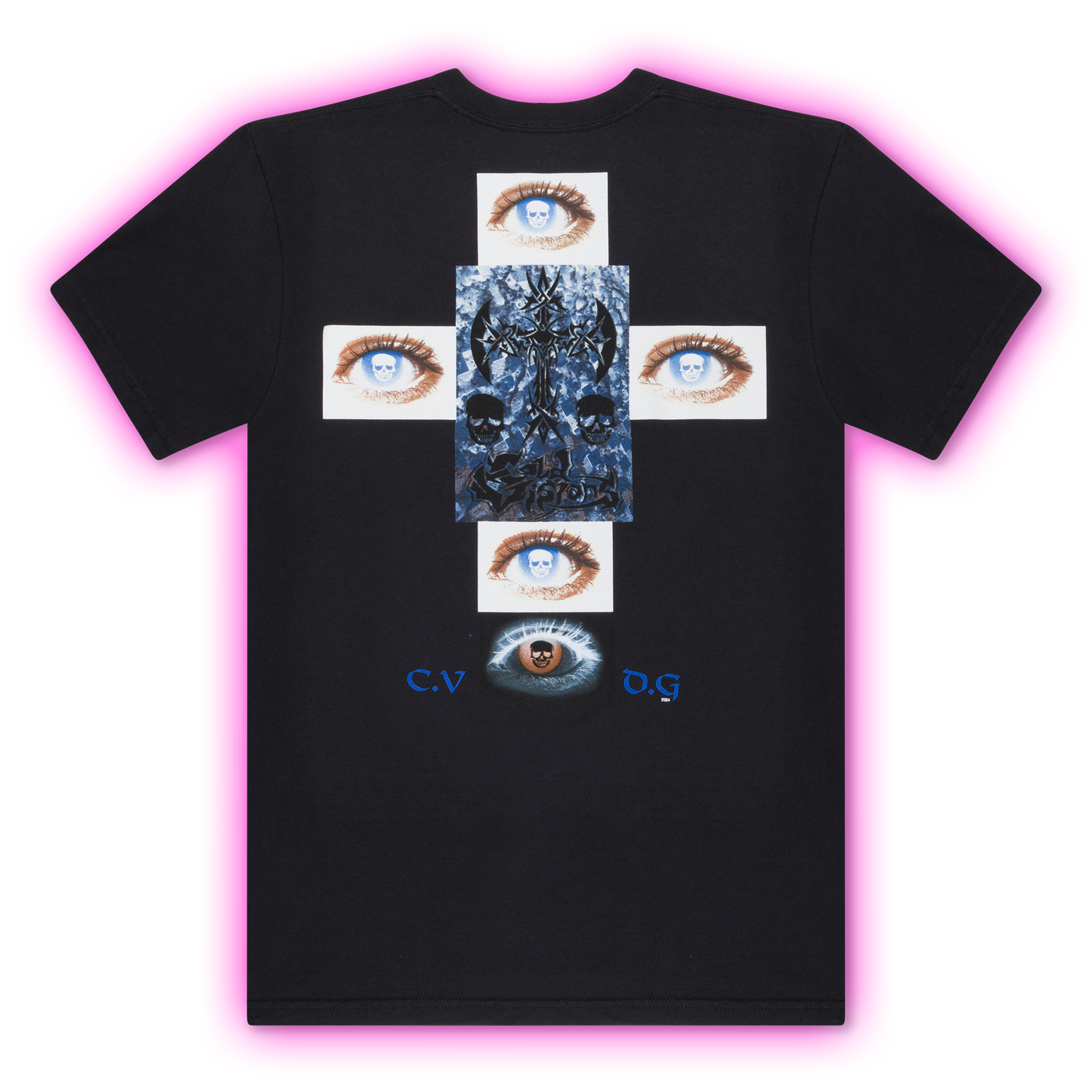 COLD VISIONS 32 BLACK T-SHIRT